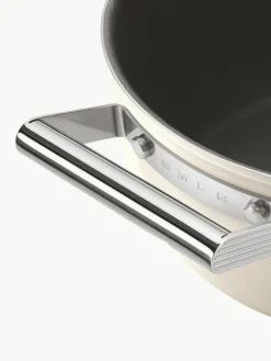 Braadpan 50's Style met deksel en antiaanbaklaag^Smeg Outlet