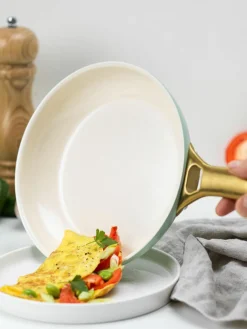 Braadpannen Padova met antiaanbaklaag, set van 2^GreenPan Sale