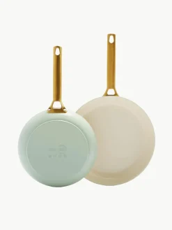 Braadpannen Padova met antiaanbaklaag, set van 2^GreenPan Sale