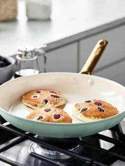 Braadpannen Padova met antiaanbaklaag, set van 2^GreenPan Sale
