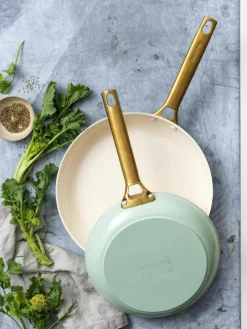 Braadpannen Padova met antiaanbaklaag, set van 2^GreenPan Sale