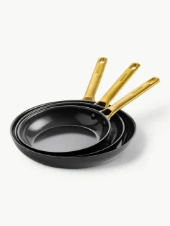 Braadpannen Padova met antiaanbaklaag, set van 3^GreenPan New
