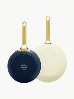 Braadpannen Padova met antiaanbaklaag, set van 2^GreenPan Clearance