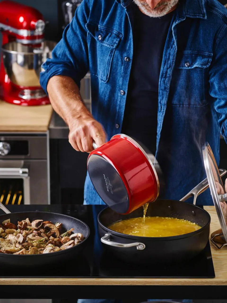 Braadpannenset met antiaanbaklaag, set van 2^KitchenAid Sale