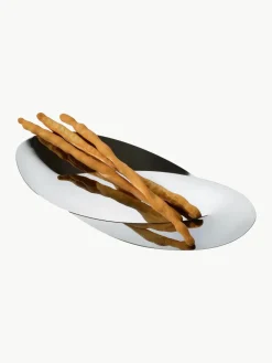 Brood & grissini mand Octave van edelstaal^ALESSI Online
