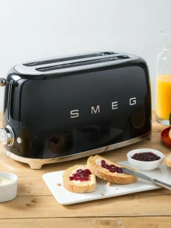 Broodrooster 50's Style met lange sleuf^Smeg Online
