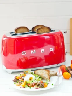Broodrooster 50's Style met lange sleuf^Smeg Best