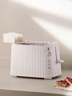Broodroostertangen Plissé, 2 stuks^ALESSI Outlet