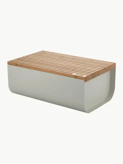 Broodtrommel Mattina met bamboehouten deksel^ALESSI Discount