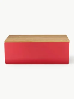 Broodtrommel Mattina met bamboehouten deksel^ALESSI Fashion