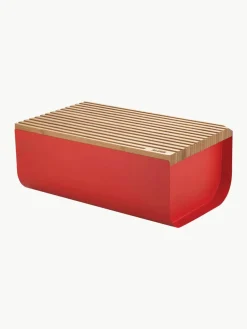Broodtrommel Mattina met bamboehouten deksel^ALESSI Fashion
