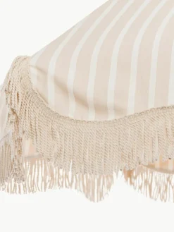 Buigbare parasol Retro met franjes, Ø 180 cm^Business & Pleasure Clearance