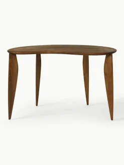 Bureau Feve van walnoothout in organische vorm^ferm LIVING New