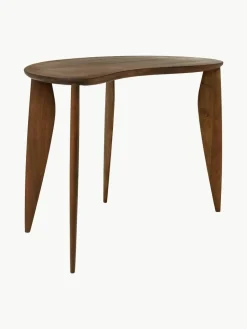 Bureau Feve van walnoothout in organische vorm^ferm LIVING New