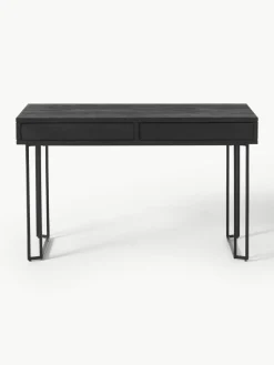 Bureau Luca van mangohout met lades^Westwing Collection Fashion