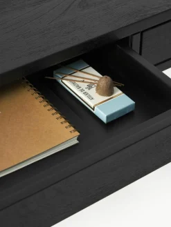 Bureau Luca van mangohout met lades^Westwing Collection Fashion