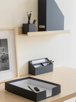 Bureau organizer Hugo, 4-delig^Bigso Box of Sweden Clearance