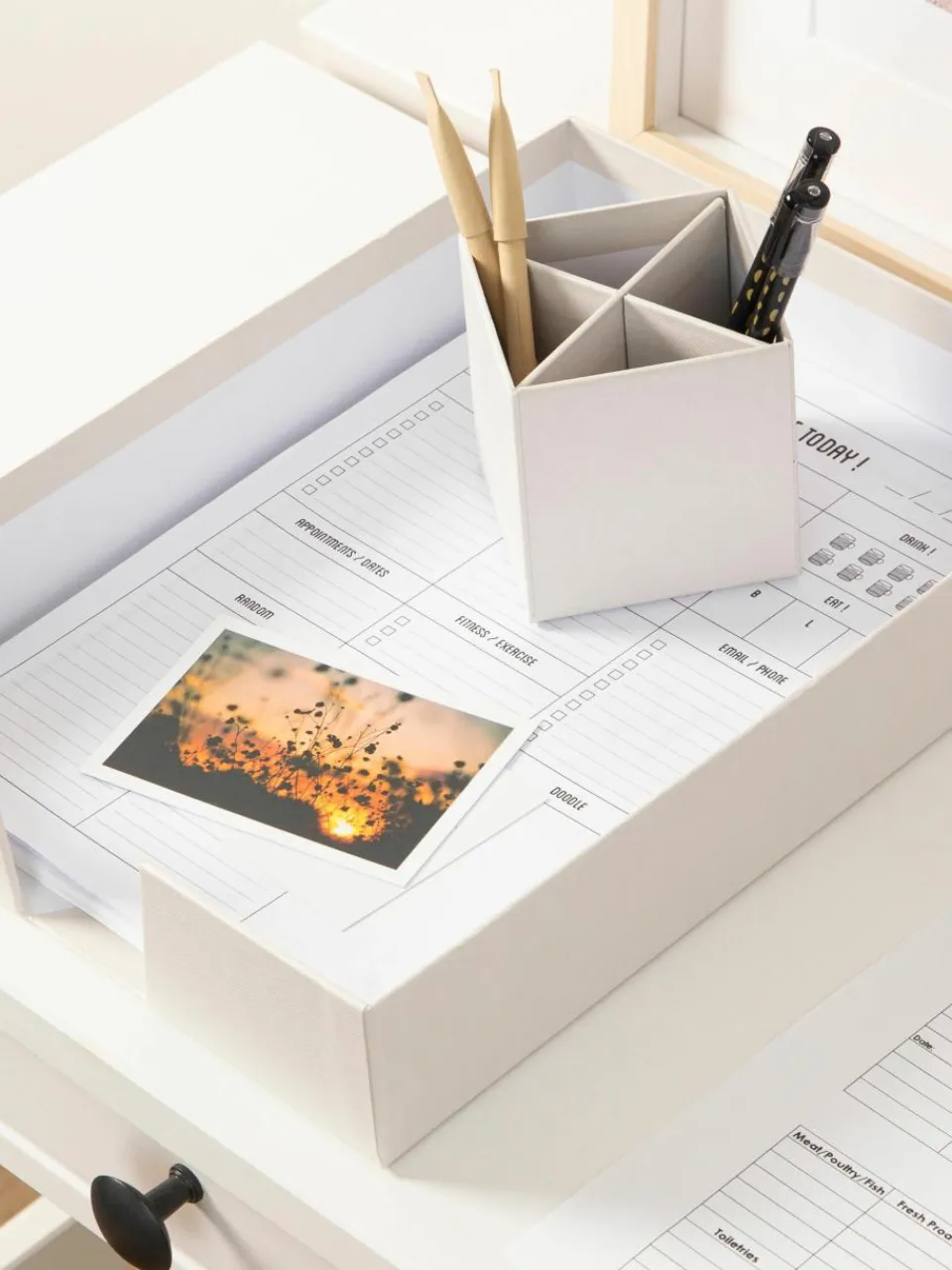 Bureau organizer Hugo, 4-delig^Bigso Box of Sweden Hot