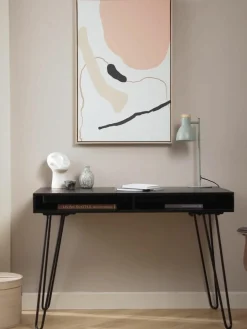 Bureau Tova van mangohout en metaal^Westwing Collection Online