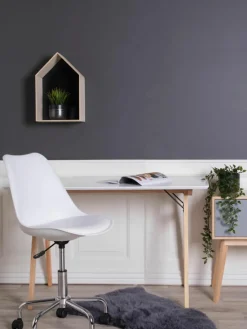 Bureau Vojens met wit tafelblad^Westwing Outlet
