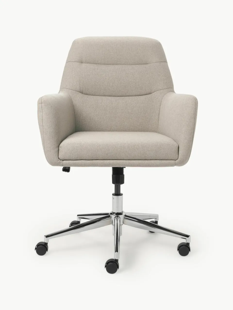 Bureaustoel Benson met armleuning, in hoogte verstelbaar^Westwing Collection Hot