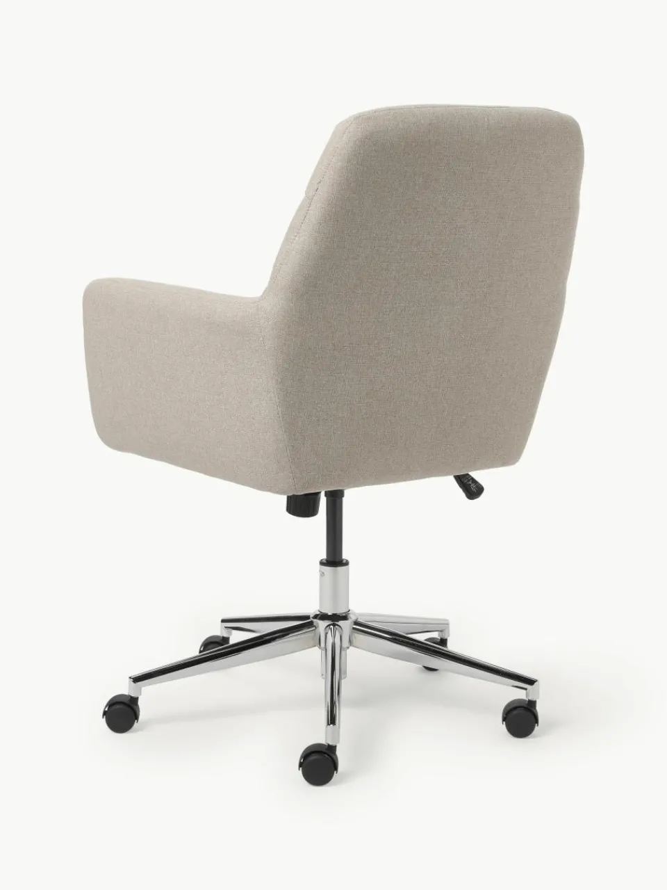 Bureaustoel Benson met armleuning, in hoogte verstelbaar^Westwing Collection Hot