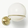 Carey glazen bol wandlamp^Westwing Collection Fashion