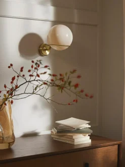 Carey glazen bol wandlamp^Westwing Collection Fashion