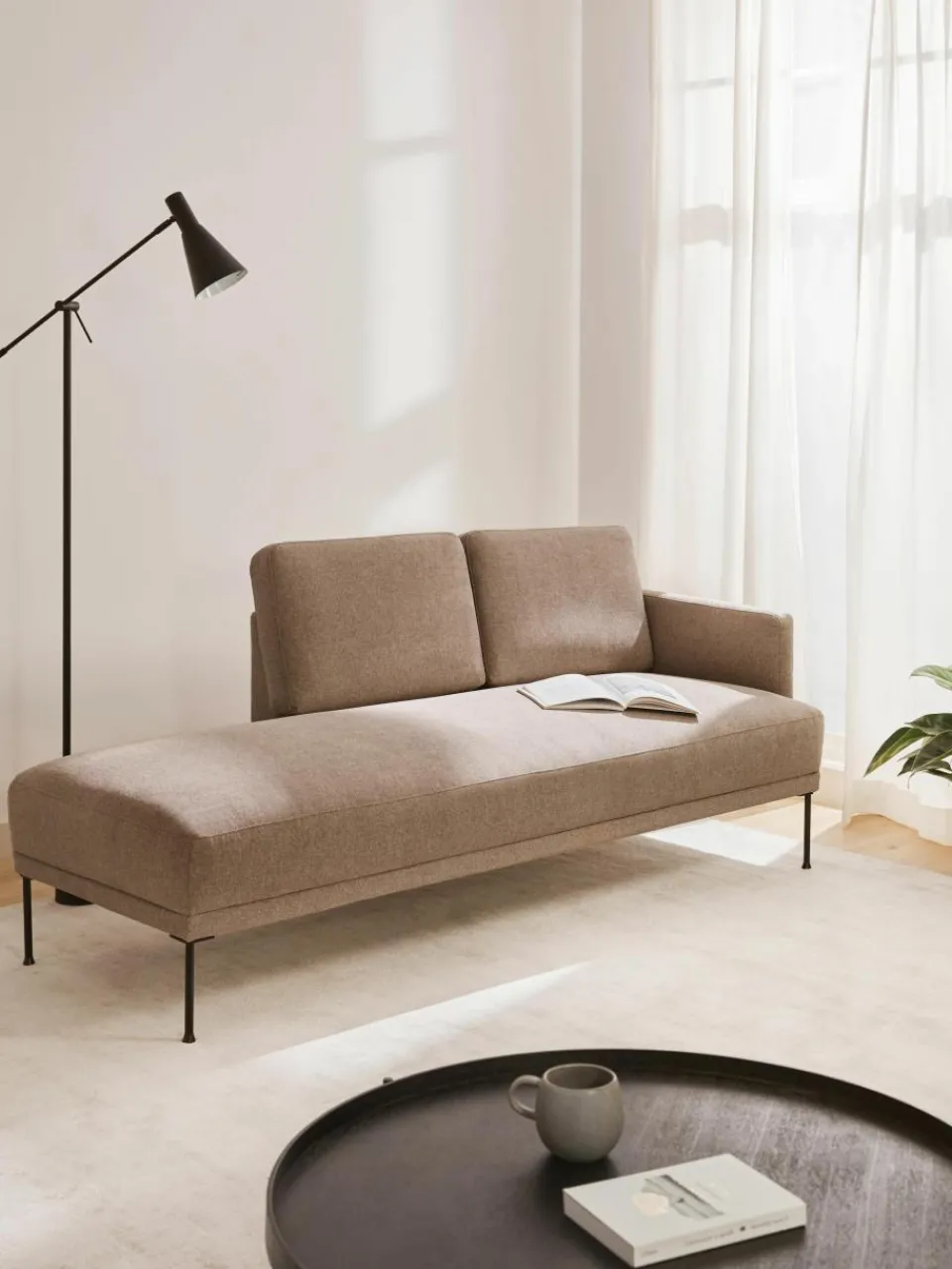 Chaise longue Fluente^Westwing Collection Hot