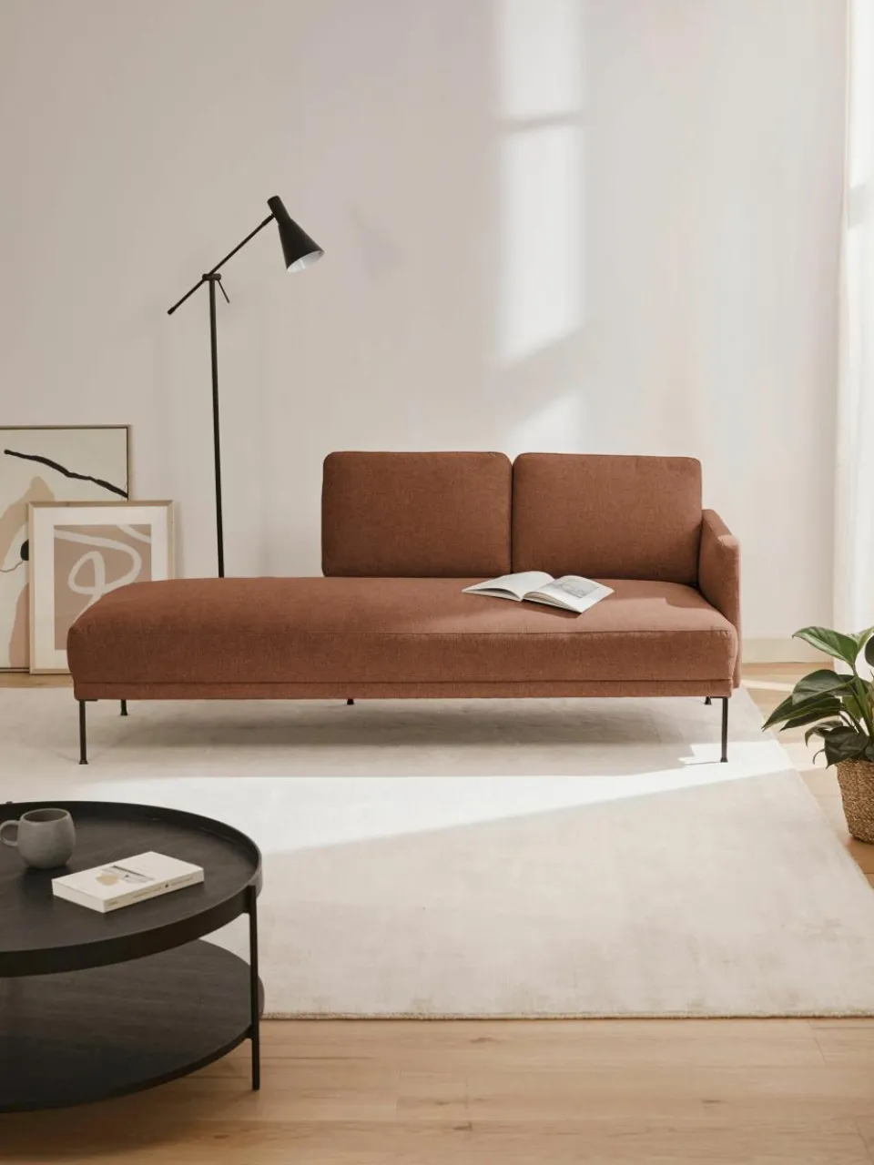 Chaise longue Fluente^Westwing Collection Hot