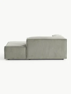 Chaise longue hoekmodule Lennon van corduroy^Westwing Collection Best