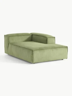 Chaise longue hoekmodule Lennon van corduroy^Westwing Collection Fashion