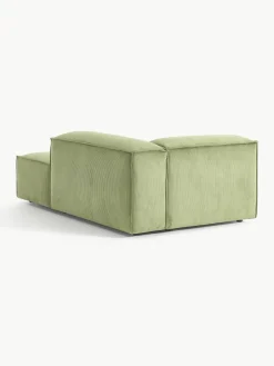 Chaise longue hoekmodule Lennon van corduroy^Westwing Collection Fashion