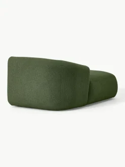 Chaise longue hoekmodule Sofia uit bouclé^Westwing Collection New