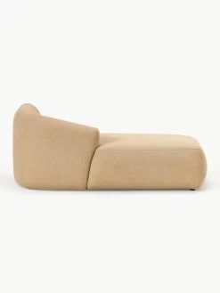 Chaise longue hoekmodule Sofia uit bouclé^Westwing Collection Discount