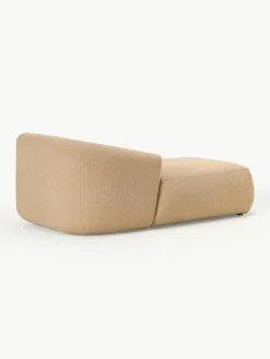 Chaise longue hoekmodule Sofia uit bouclé^Westwing Collection Discount