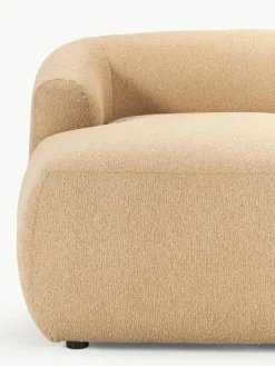 Chaise longue hoekmodule Sofia uit bouclé^Westwing Collection Discount