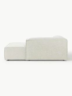 Chaise longue hoekmodule Lennon van bouclé^Westwing Collection Outlet