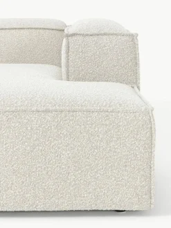 Chaise longue hoekmodule Lennon van bouclé^Westwing Collection Outlet
