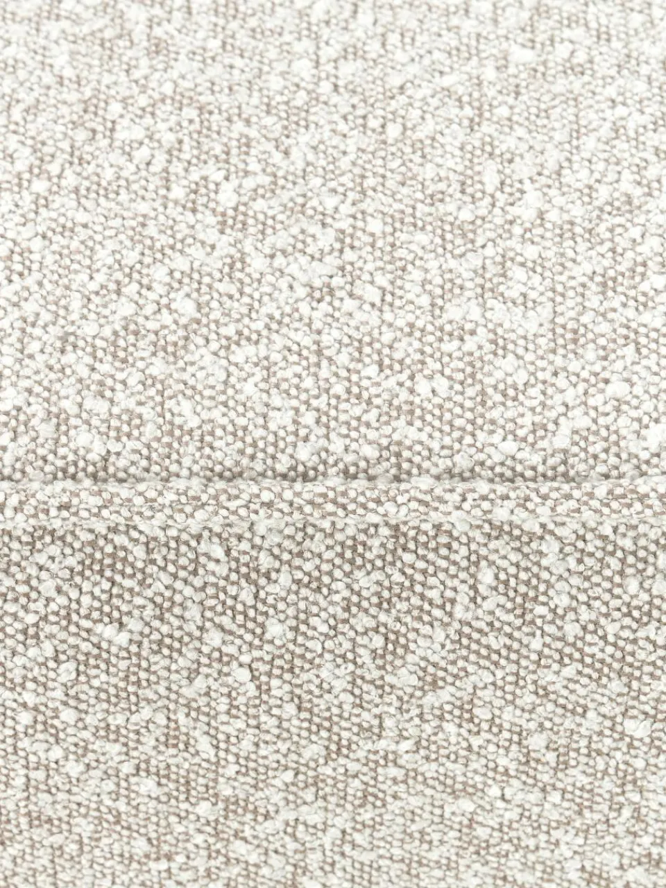 Chaise longue hoekmodule Lennon van bouclé^Westwing Collection Outlet