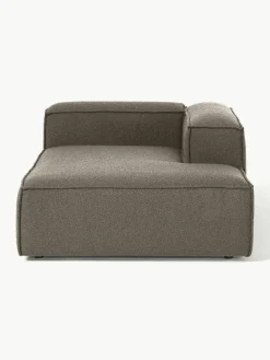 Chaise longue hoekmodule Lennon uit bouclé^Westwing Collection Outlet