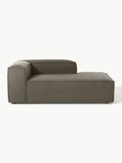 Chaise longue hoekmodule Lennon uit bouclé^Westwing Collection Outlet