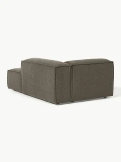 Chaise longue hoekmodule Lennon uit bouclé^Westwing Collection Outlet