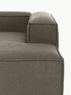 Chaise longue hoekmodule Lennon uit bouclé^Westwing Collection Outlet