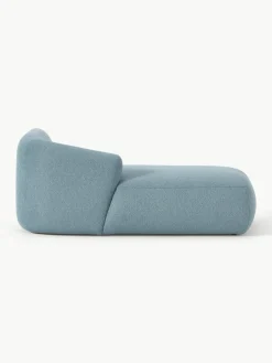 Chaise longue hoekmodule Sofia uit bouclé^Westwing Collection Discount