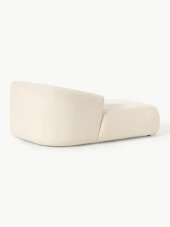 Chaise longue hoekmodule Sofia uit bouclé^Westwing Collection Discount