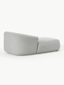 Chaise longue hoekmodule Sofia uit bouclé^Westwing Collection Outlet