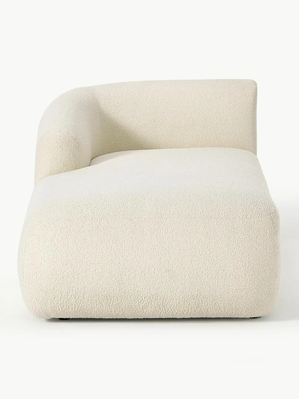 Chaise longue hoekmodule Sofia uit teddy^Westwing Collection Outlet