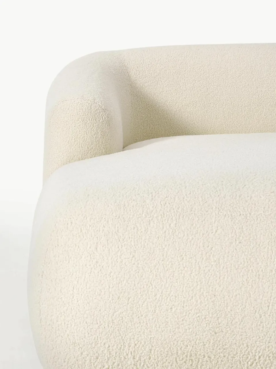 Chaise longue hoekmodule Sofia uit teddy^Westwing Collection Outlet