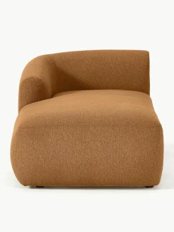 Chaise longue hoekmodule Sofia uit bouclé^Westwing Collection Clearance